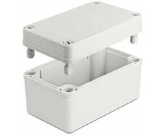Delock Installationsgehäuse IP65 wasserdicht 130 x 80 x 70 mm grau