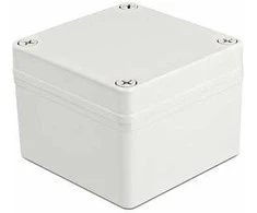Delock Installationsgehäuse IP65 wasserdicht 100 x 100 x 75 mm grau