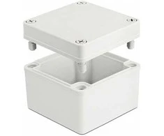 Delock Installationsgehäuse IP65 wasserdicht 100 x 100 x 75 mm grau
