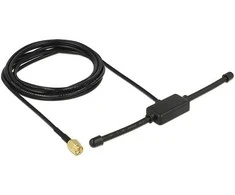 Maršrutizatorius Delock 89495 - 3 dBi - 0.433 GHz - 50 ? - Omni-directional antena - SMA - Male