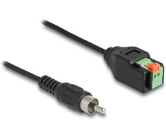 Adapteris AV Delock. Kabelis nuo cinch iki gnybtų adapteris, 15 cm