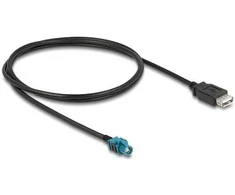 Delock Kabelis HSD Z Buchse zu USB 2.0 Typ-A Buchse 1 m