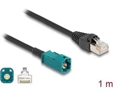 Delock Kabelis HSD Z Stecker zu RJ45 Stecker 1 m