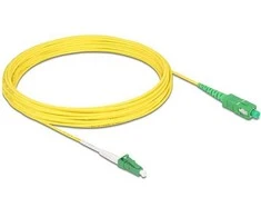 Delock Kabelis Lichtwellenleiter LC-APC zu SC-APC Simplex Singlemode OS2 10 m