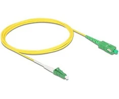 Delock Kabelis Lichtwellenleiter LC-APC zu SC-APC Simplex Singlemode OS2 2 m