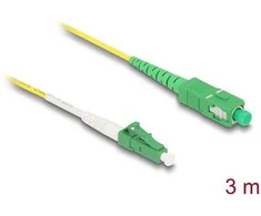 Delock Kabelis Lichtwellenleiter LC-APC zu SC-APC Simplex Singlemode OS2 3 m