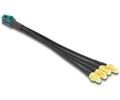 DELOCK Kabelis Mini FAKRA Z Buchse quad zu 4 x SMA Buchse A-Typ