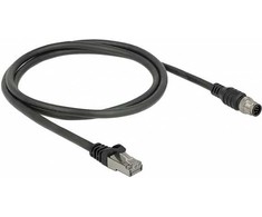 Delock Kabelis sieciowy Juodas 1 m Cat5e S/FTP (S-STP) (84922)