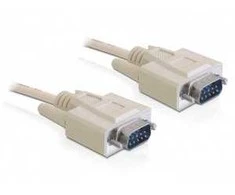 Delock Kabelis RS-232 Seriell Sub-D9 Stecker / Stecker 3 m