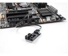 Delock Kabelis USB 2.0 Pfostenbuchse 2,54 mm 4 Pin zu USB 2.0 Pfostenbuchse 2,54 mm 10 Pin 30 cm