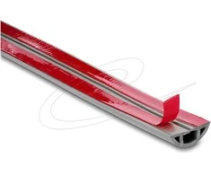 Delock Kabelkanal PVC flexibel 30 x 10 mm - Länge 2 m grau