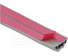 Delock Kabelkanal PVC flexibel 50 x 14 mm - Länge 2 m grau