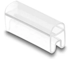 Delock Kabelmarkierer für Kabeldurchmesser 2 - 4 mm 50 Stück transparent