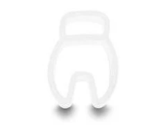 Delock Kabelmarkierer für Kabeldurchmesser 4 - 7 mm 50 Stück transparent
