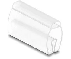 Delock Kabelmarkierer für Kabeldurchmesser 6 - 10 mm 50 Stück transparent