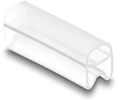 Delock Kabelmarkierer für Kabeldurchmesser 1,5 - 2,5 mm 50 Stück transparent