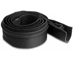 Organizer Delock Marškinėliai kablowa neoprenowa elastyczna su zamkiem, 1,5 m x 100 mm, juoda