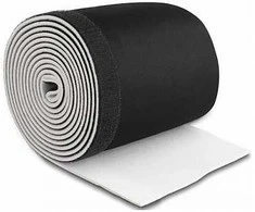 Delock Kabelschlauch Neopren flexibel mit Klettverschluss 3 m x 135 mm juodas / baltas