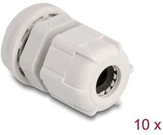 Delock Kabelverschraubung M12 10 Stück grau