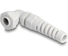 Delock Kabelverschraubung mit Zugentlastung 90° gewinkelt PG7 grau