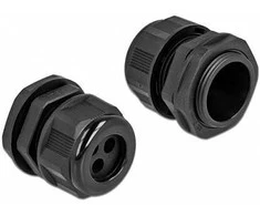 Delock 60377 - Juodas - Plastic - 2 pc(s) - PG21 - 6 mm - IP68
