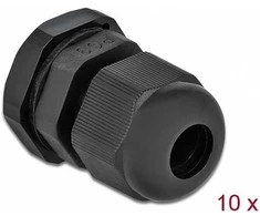 Delock 60194 - Juodas - Plastic - 10 pc(s) - PG9 - 8 mm - IP68