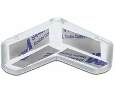 Delock Kantenschutz selbstklebend 40 x 40 x 13 mm transparent