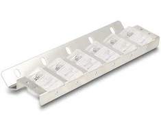 Delock Keystone Halterung 12 Port neigbar für 10? oder 19? Rack und Wandmontage