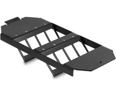 Delock Keystone Halterung 8 Port für Bodentank