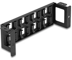 Delock Keystone Halterung 8 Port Panel Aufbau vertikal