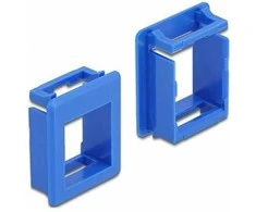 Delock Keystone Halterung für Gehäuse 4 Stück blau