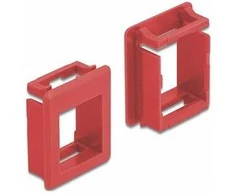 Delock Keystone Halterung für Gehäuse 4 Stück raudona