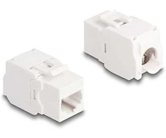 Delock Keystone Modul RJ45 Buchse Cat.6A UTP 4 Stück