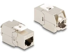 Delock Keystone Modul RJ45 Buchse Cat.6A STP 4 Stück