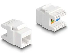 Delock Keystone Modul RJ45 Buchse zu LSA Cat.6A werkzeugfrei mini