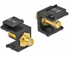 Delock Keystone Modul SMA Buchse > SMA Buchse juodas