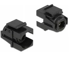 Delock Keystone Modul TOSLINK Buchse > TOSLINK Buchse juodas