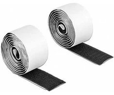 Delock 19060 - Plastic - Juodas - Baltas - 25 mm - 1 m - 1 pc(s) - Polybag