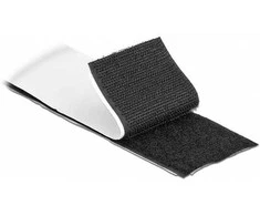 Delock Velcro lipni juosta su lipnia ir vilna juosta L 1 mx P 50 mm juoda