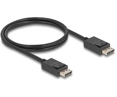 Delock Koaxiales DisplayPort Kabelis 16K 60 Hz 80 Gbps 1 m