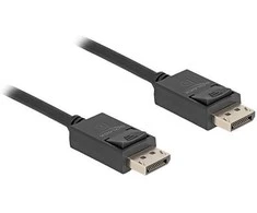 Delock Koaxiales DisplayPort Kabelis 16K 60 Hz 80 Gbps 1 m