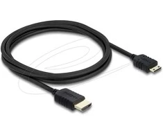 Delock Koaxiales High Speed HDMI Kabelis HDMI Stecker zu Mini HDMI Stecker 8K 60 Hz 2 m