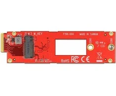 Delock Konverter EDSFF E1.S zu M.2 Key M Slot NVMe