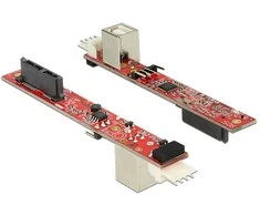 Delock 62651 - SATA - USB 2.0 - 0.48 Gbit/s - Windows 7 Enterprise,Windows 7 Enterprise x64,Windows 7 Home Basic,Windows 7 Home Basic...