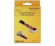 Delock 62651 - SATA - USB 2.0 - 0.48 Gbit/s - Windows 7 Enterprise,Windows 7 Enterprise x64,Windows 7 Home Basic,Windows 7 Home Basic...