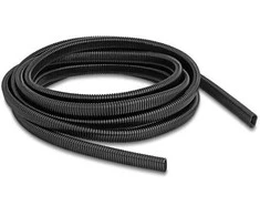Delock Kunststoff Kabelschutzschlauch in Ovalform flexibel 13,6 x 6,3 mm - Länge 5 m juodas