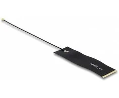 DELOCK LoRa Antenne 863 - 928mHz 4mHF Stecker 1.68 dBi 15cm 1.13 FPC juodas Klebemontage