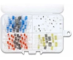 Delock Lötdrahtverbinder wasserdicht Set 50 Stück 26 - 10 AWG farbig