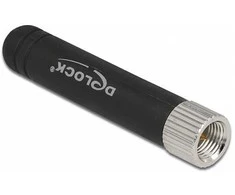 DELOCK LPWAN 868MHz Antenne SMA Stecker 1.6dBi omnidirektional starr juodas