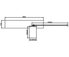 Delock 88982 - 2 dBi - 0.791 - 0.96 / 1.71 - 2.17 / 2.5 - 2.7 GHz - 0.15 m - -10 - 55 °C - 85 mm - 17 mm
